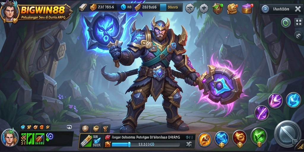 Gameplay seru dan mendebarkan dalam BIGWIN88 ARPG.
