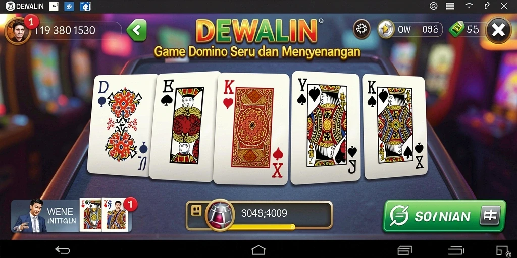 Gameplay seru DEWALIN dengan grafis yang menarik.
