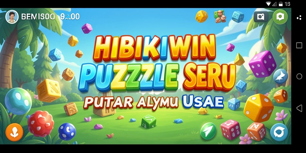 Tampilan gameplay HIBIKIWIN yang menarik dan menantang.