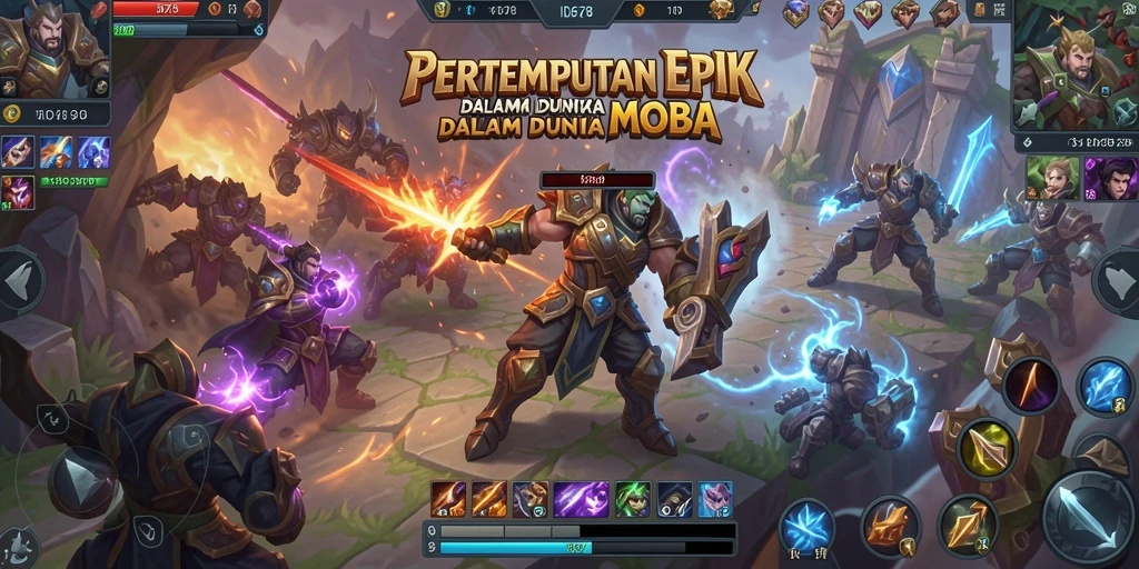Gameplay seru dari ID678 dengan aksi pertempuran tim.