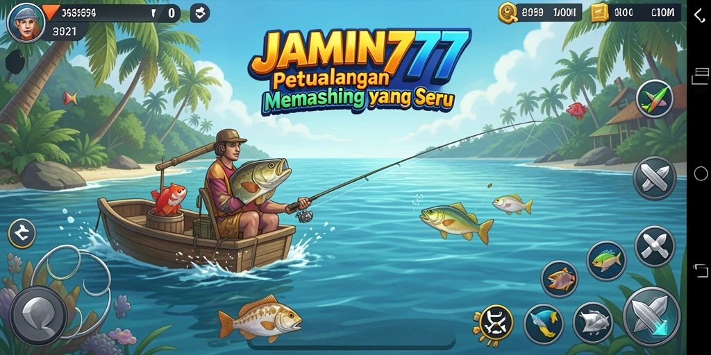 Gameplay menantang dengan pengalaman memancing realistis.
