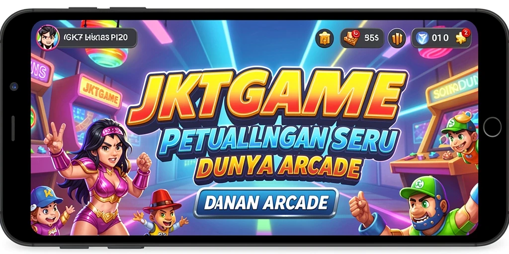 Tangkapan layar JKTGAME menunjukkan aksi seru dalam gameplay Arcade.