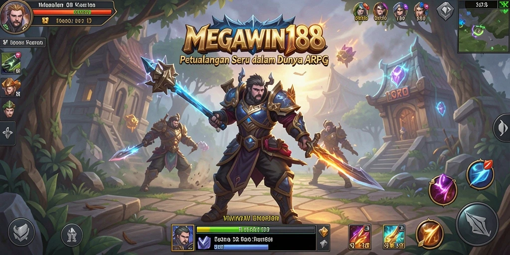 Tampilan menarik dari gameplay ARPG MEGAWIN188 dengan pertarungan yang mendebarkan.