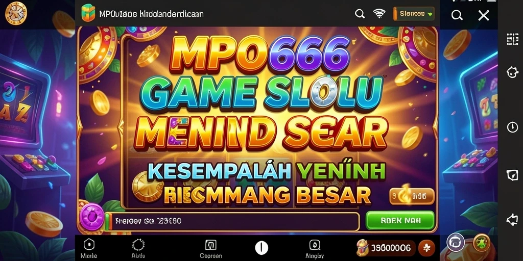 Screenshot gameplay MPO666 yang menampilkan slot menarik dan interaktif.