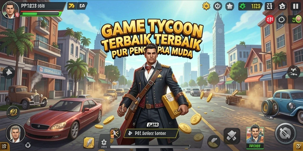 Tampilan gameplay PP123 dengan fitur Tycoon yang menarik dan inovatif.