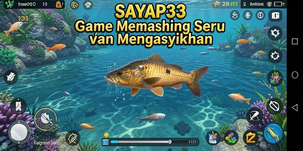Gameplay memancing yang menegangkan dan mengasyikkan di SAYAP33.