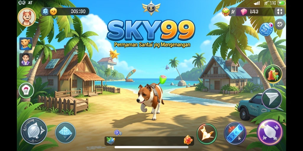 Screenshot utama SKY99 yang menampilkan gameplay Casual yang seru.