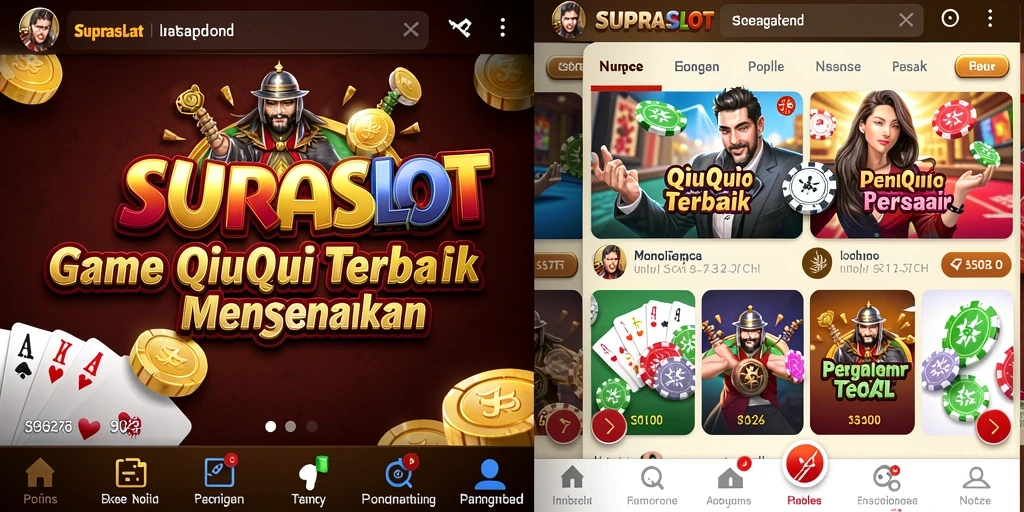 Tampilan gameplay SUPRASLOT yang menarik dan seru.