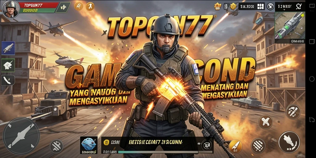 Screenshot utama dari gameplay Tycoon menunjukkan manajemen bisnis yang intensif.