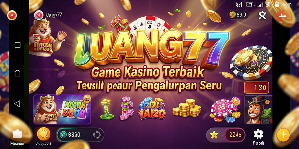 Tampilan gameplay seru di UANG77 dengan berbagai permainan Kasino.