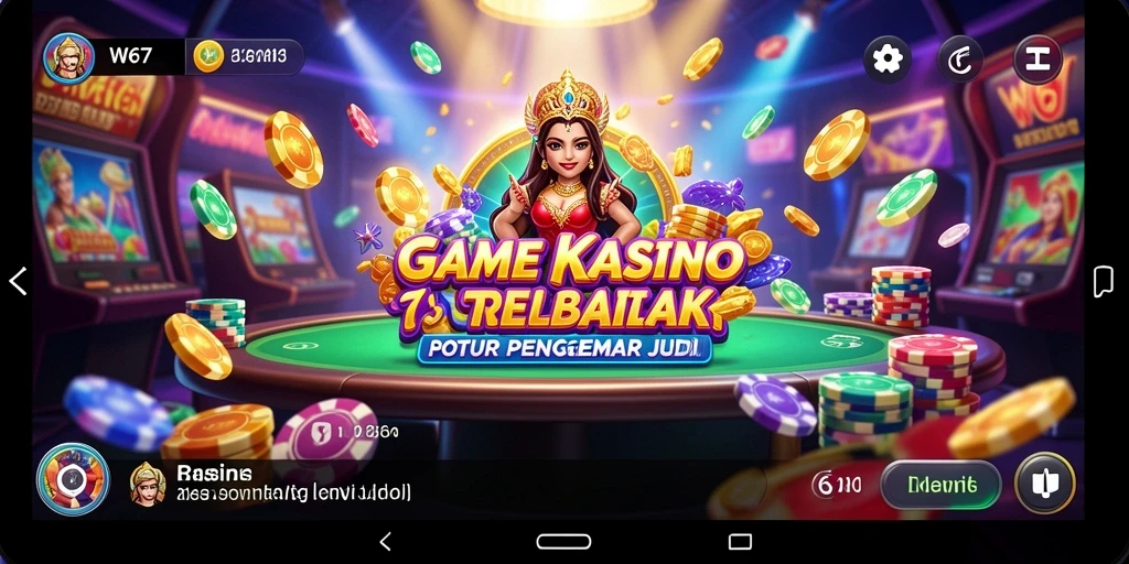 Tampilan menarik dari gameplay W67 yang seru.